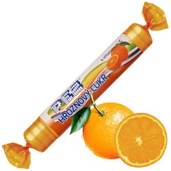PEZ hroznový cukr 39g pomeranč