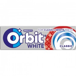 Orbit White Classic 14g dražé