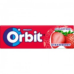 Orbit Strawberry 14g dražé