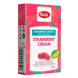 Sulá Strawberry Cream Sugar Free 44g