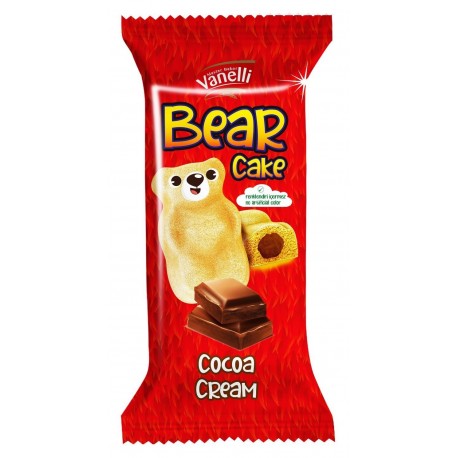 Bear Cake Milk Cake + Cocoa Cream 40g