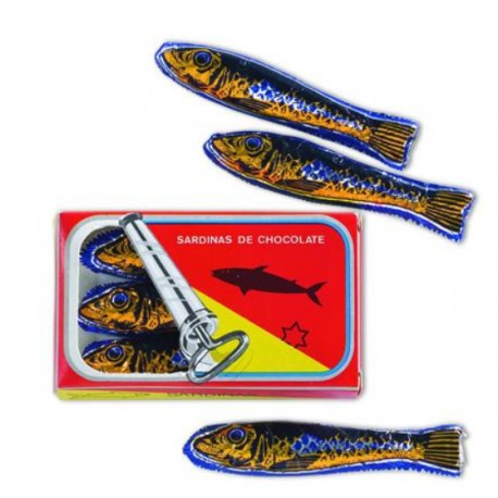 Sardinas de Chocolate 24g