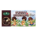 Funny Mushrooms 60g Milk Chocolate