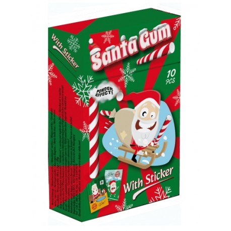 Santa Bubble Gum 35g