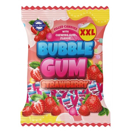 Bubble Gum Strawberry 300g